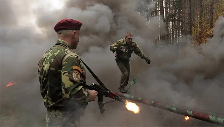 Belarussian Servicemen: Obstacle Course From Hell