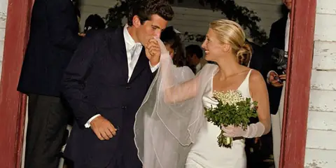 How Carolyn Bessette’s Wedding Dress Inspired the “Love Story” TV Series