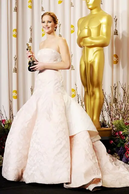 JENNIFER LAWRENCE   
 DRESS: $4 Million by Dior