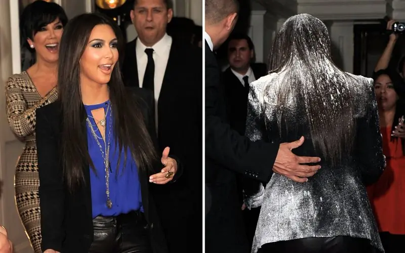 Kim Kardashian’s Powder Confetti